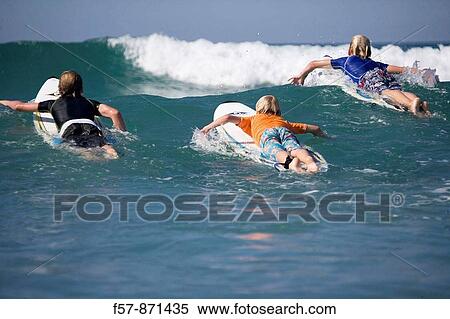 Surf School in Mt Maunganui, North Island, New Zealand View Large Photo Image Stock Photography - Surf School in Mt Maunganui, North Island, New Zealand. Fotosearch