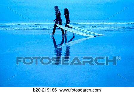 Surfers. Hendaye. France View Large Photo Image Stock Photograph - Surfers. Hendaye. France. Fotosearch
