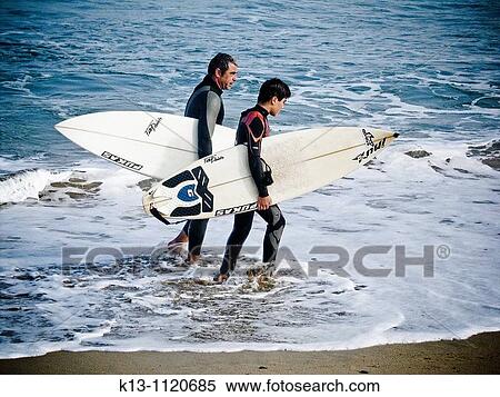 surfers on the beach in San Sebastian Basque country Spain View Large Photo Image Stock Photography - surfers on the beach in San Sebastian Basque country Spain. Fotosearch
