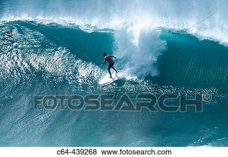 Stock Photo - Surfing. Maui island. Hawai. Fotosearch