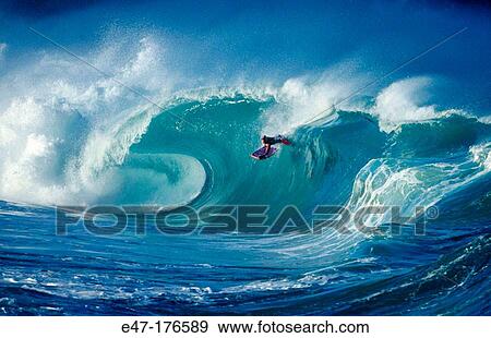 Surfing View Large Photo Image Stock Photo - Surfing. Fotosearch