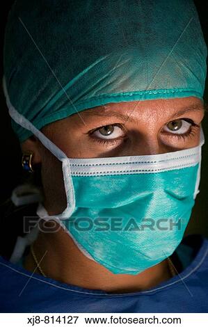 Stock Photo - Surgeon. Hospital Universitario de Gran Canaria Doctor Negrin, Las Palmas de Gran Canaria. Canary Islands, Spain. Fotosearch