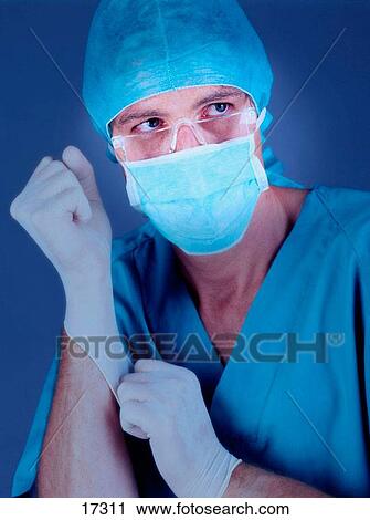 Stock Image - Surgeon. Fotosearch