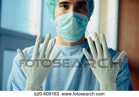 Stock Image - Surgeon. Fotosearch
