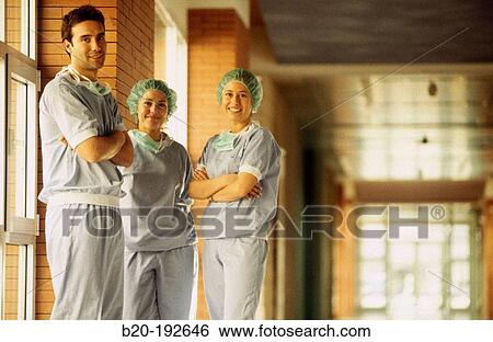 Stock Photograph - Surgeons. Fotosearch
