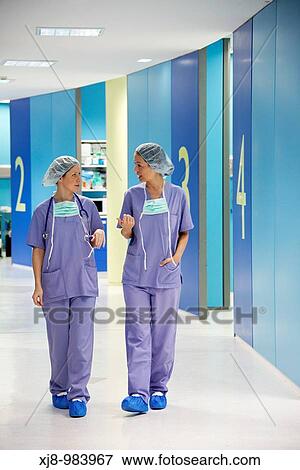 Surgeons, surgical block. Hospital Policlinica Gipuzkoa, San Sebastian, Donostia, Euskadi, Spai View Large Photo Image Stock Photo - Surgeons, surgical block. Hospital Policlinica Gipuzkoa, San Sebastian, Donostia, Euskadi, Spai. Fotosearch