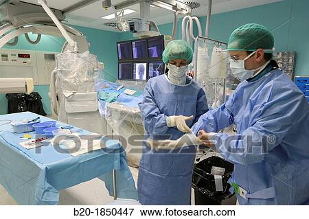 Surgery preparation, Planification, Interventional Neuroradiology, Operating Theatre, Radiology Department, Donostia Hospital, San Sebastian, Donostia, Gipuzkoa, Basque Country, Spain View Large Photo Image Stock Photo - Surgery preparation, Planification, Interventional Neuroradiology, Operating Theatre, Radiology Department, Donostia Hospital, San Sebastian, Donostia, Gipuzkoa, Basque Country, Spain. Fotosearch