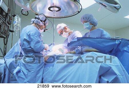 Stock Photo - Surgery. Fotosearch