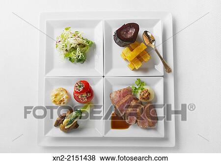 Stock Photo - Sushi combination plate, Honolulu, Hawaii, United States. Fotosearch