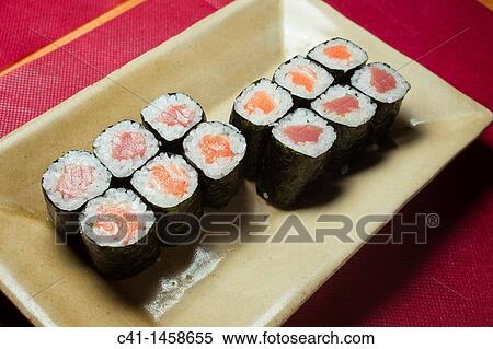 sushi moriawasi View Large Photo Image Stock Photography - sushi moriawasi. Fotosearch