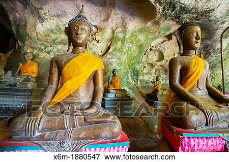 Stock Photo - Suwan Khuha temple Phang Nga province Thailand. Fotosearch