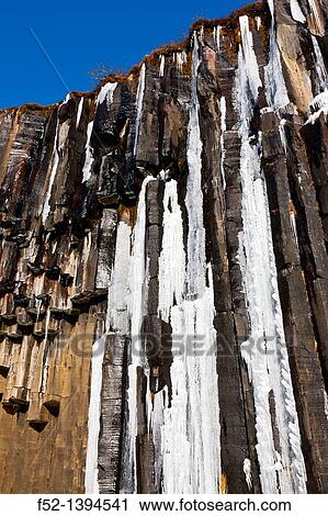 Svartifoss waterfall, Southern Iceland, Iceland, Europe View Large Photo Image Stock Image - Svartifoss waterfall, Southern Iceland, Iceland, Europe. Fotosearch