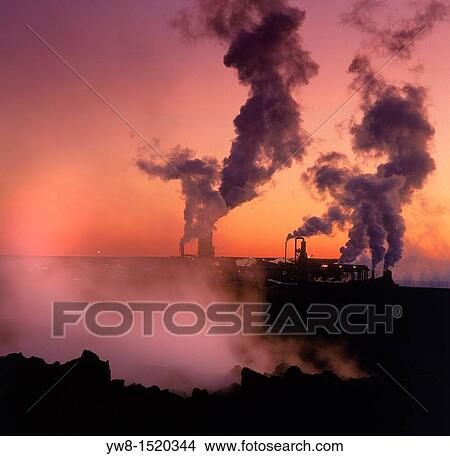 Svartsengi Geothermal Power Plant, Iceland View Large Photo Image Picture - Svartsengi Geothermal Power Plant, Iceland. Fotosearch