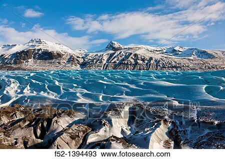 Svinafellsjokull glacier, Skaftafell National Park, Southern Iceland, Iceland, Europe. View Large Photo Image Stock Image - Svinafellsjokull glacier, Skaftafell National Park, Southern Iceland, Iceland, Europe.. Fotosearch