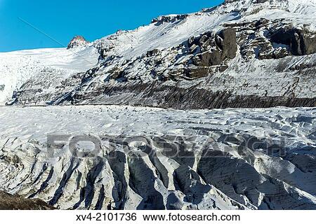 Svinafellsjokull glacier tonge. Skaftafell. Iceland. View Large Photo Image Stock Photograph - Svinafellsjokull glacier tonge. Skaftafell. Iceland.. Fotosearch