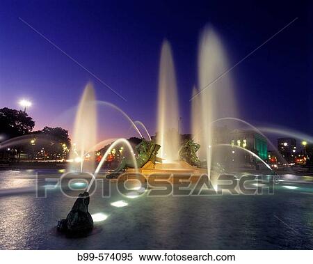 Swann fountain, Parkway, Philadelphia, Pennsylvania, USA View Large Photo Image Stock Photography - Swann fountain, Parkway, Philadelphia, Pennsylvania, USA. Fotosearch