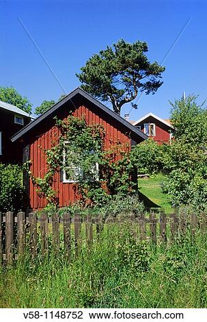 Stock Image - Sweden, Stockholm Archipelago, Sandhamn. Fotosearch