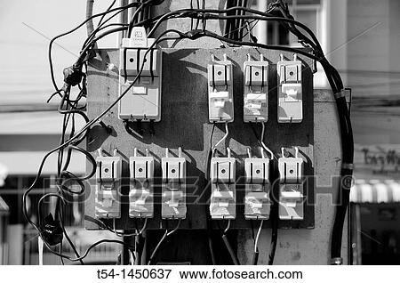 Swiching Unit from a Thai electric Tower View Large Photo Image Stock Photo - Swiching Unit from a Thai electric Tower. Fotosearch