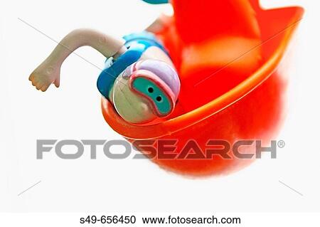 Stock Image - Swimmer doll. Fotosearch