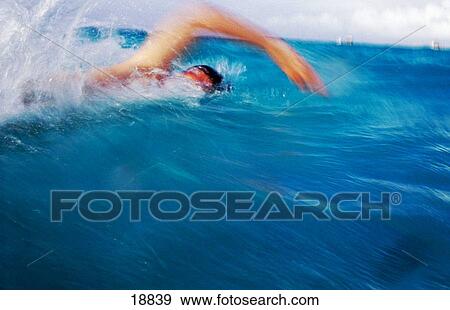 Swimmer View Large Photo Image Stock Photo - Swimmer. Fotosearch