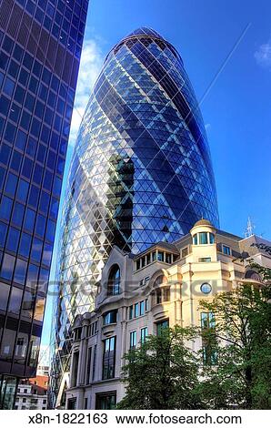 Swiss Re Headquarters, 30 St Mary Axe, London, UK View Large Photo Image Stock Image - Swiss Re Headquarters, 30 St Mary Axe, London, UK. Fotosearch