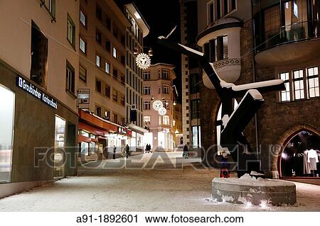 Switzerland, The Graubunden canton, Saint-Moritz, View Large Photo Image Stock Image - Switzerland, The Graubunden canton, Saint-Moritz,. Fotosearch