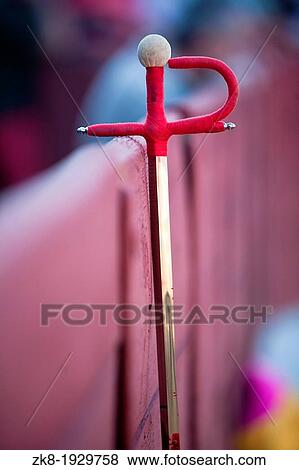sword toreador supported on the burladero, Spain View Large Photo Image Stock Photo - sword toreador supported on the burladero, Spain. Fotosearch