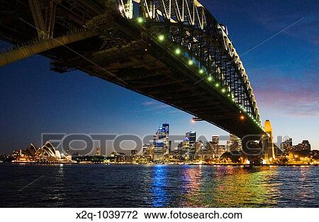 Sydney Harbour Bridge Sydney Australia View Large Photo Image Stock Image - Sydney Harbour Bridge Sydney Australia. Fotosearch
