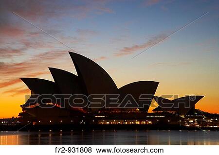 Sydney Opera House at Dawn View Large Photo Image Stock Photo - Sydney Opera House at Dawn. Fotosearch