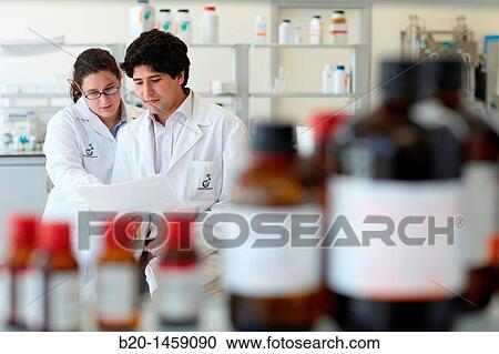 Synthesis lab, research laboratory, IkerChem research lab, design and synthesis of new chemical entities with therapeutic applications in oncology, discovery and development of novel drugs for the treatment of cancer View Large Photo Image Stock Image - Synthesis lab, research laboratory, IkerChem research lab, design and synthesis of new chemical entities with therapeutic applications in oncology, discovery and development of novel drugs for the treatment of cancer. Fotosearch