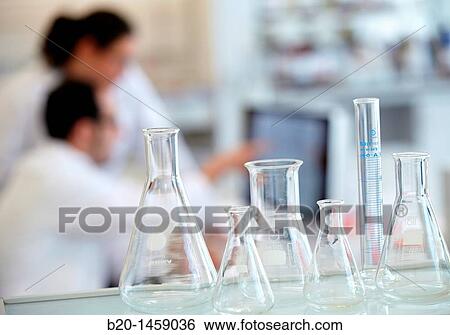 Stock Photograph - Synthesis lab, research laboratory, IkerChem research lab, design and synthesis of new chemical entities with therapeutic applications in oncology, discovery and development of novel drugs for the treatment of cancer. Fotosearch