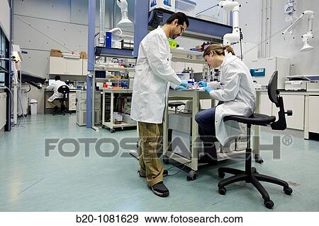 Stock Photo - Synthesis Laboratory, CIC nanoGUNE Nanoscience Cooperative Research Center, Donostia, Gipuzkoa, Euskadi, Spain. Fotosearch