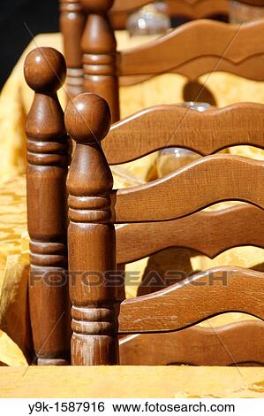 Table and chair outside restaurant in Rome, Italy View Large Photo Image Stock Photograph - Table and chair outside restaurant in Rome, Italy. Fotosearch