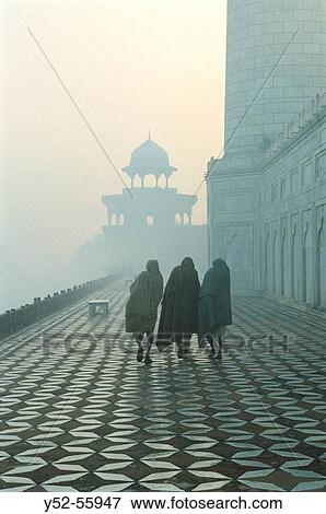 Taj Mahal. Agra. India View Large Photo Image Stock Photo - Taj Mahal. Agra. India. Fotosearch