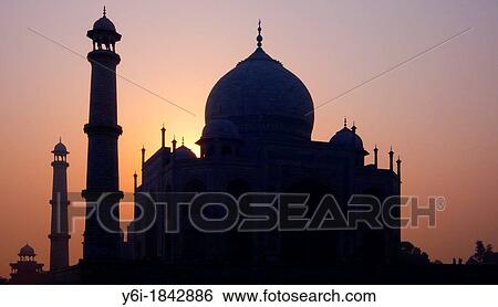 Taj Mahal mausoleum dawn Agra Uttar Pradesh India View Large Photo Image Stock Photograph - Taj Mahal mausoleum dawn Agra Uttar Pradesh India. Fotosearch