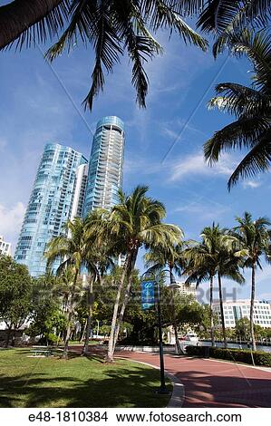 TALL BUILDINGS LAS OLAS RIVERFRONT NORTH NEW RIVER DOWNTOWN FORT LAUDERDALE FLORIDA USA View Large Photo Image Picture - TALL BUILDINGS LAS OLAS RIVERFRONT NORTH NEW RIVER DOWNTOWN FORT LAUDERDALE FLORIDA USA. Fotosearch