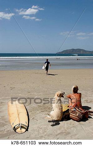 Stock Image - Tamarindo beach, Nicoya peninsula, Costa Rica. Fotosearch