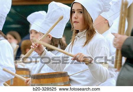 Tamborrada. Basque folklore. Fiestas de la Cruz. Legazpi. Gipuzcoa. Basque Country. Spain View Large Photo Image Stock Photography - Tamborrada. Basque folklore. Fiestas de la Cruz. Legazpi. Gipuzcoa. Basque Country. Spain. Fotosearch
