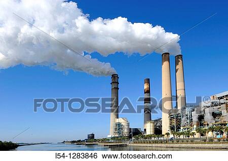 Tampa Electric Company coal fired electrical power plant, Florida View Large Photo Image Stock Photograph - Tampa Electric Company coal fired electrical power plant, Florida. Fotosearch