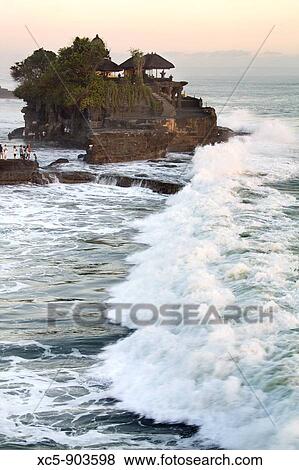 Stock Photo - Tanah Lot Temple, Bali, Indonesia, Asia. Fotosearch