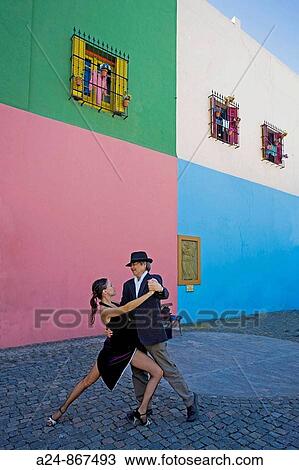 Tango dance, La Boca district, Buenos Aires, Argentina (March 2008) View Large Photo Image Stock Image - Tango dance, La Boca district, Buenos Aires, Argentina (March 2008). Fotosearch