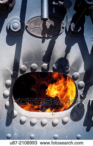 Tank of an Historical Steam Engine. View Large Photo Image Stock Image - Tank of an Historical Steam Engine.. Fotosearch