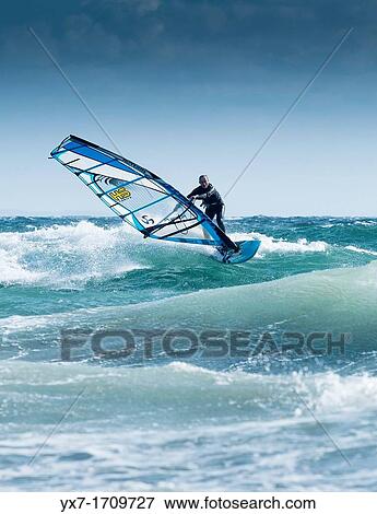 Stock Photo - Tarifa, Costa de la Luz, Cadiz, Andalusia, Spain. Fotosearch