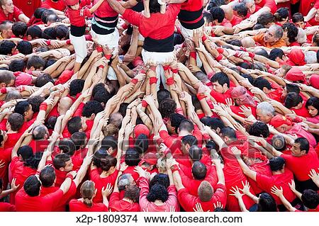 ? Tarragona, Spain, october 6 and 7 2012 Contest XXIV Castellers human towers The castellers are UNESCO World Heritage? View Large Photo Image Picture - ? Tarragona, Spain, october 6 and 7 2012 Contest XXIV Castellers human towers The castellers are UNESCO World Heritage?. Fotosearch