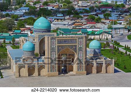 Tashkent City, Uzbekistan, Hazrat Imam Complex. Moyie Mubarak Library and Museum. View Large Photo Image Stock Image - Tashkent City, Uzbekistan, Hazrat Imam Complex. Moyie Mubarak Library and Museum.. Fotosearch