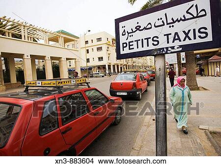 Taxi stop, Fes, Morocco View Large Photo Image Picture - Taxi stop, Fes, Morocco. Fotosearch