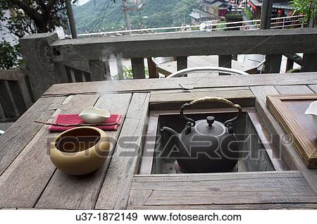 Teahouse at Jiufen, Taiwan. View Large Photo Image Stock Photo - Teahouse at Jiufen, Taiwan.. Fotosearch