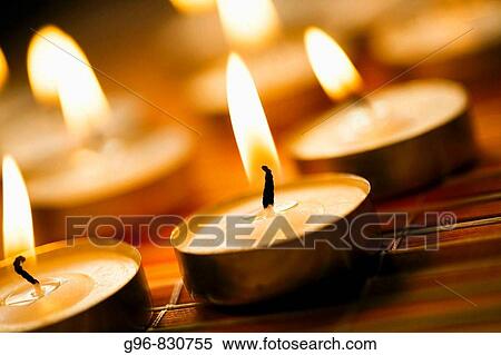 tealight candles View Large Photo Image Stock Photography - tealight candles. Fotosearch