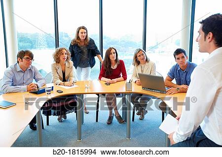 Team of business executives, Meeting, Innovation Strategies, Tecnalia Research & Innovation, Basque Country, Spain View Large Photo Image Picture - Team of business executives, Meeting, Innovation Strategies, Tecnalia Research & Innovation, Basque Country, Spain. Fotosearch