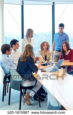 Team of business executives, Meeting, Innovation Strategies, Tecnalia Research & Innovation, Basque Country, Spain View Large Photo Image Stock Photo - Team of business executives, Meeting, Innovation Strategies, Tecnalia Research & Innovation, Basque Country, Spain. Fotosearch